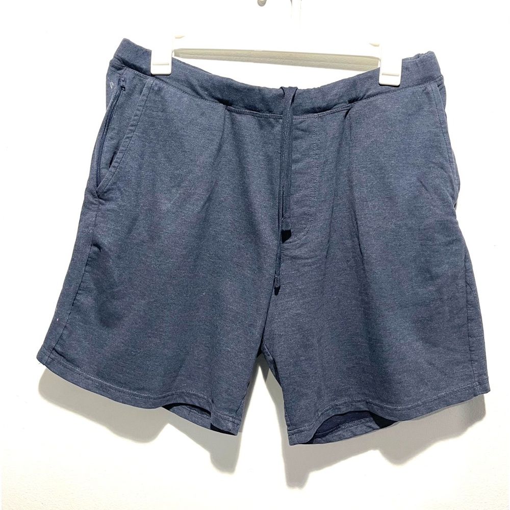 Eddie Bauer lounge shorts summer gray comfy cotton pocket drawstring men XXL